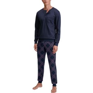 41782 CALIDA Męska piżama ze ściągaczami, Dark Sapphire, 50 41782 CALIDA Męska piżama ze ściągaczami, Dark Sapphire, 50