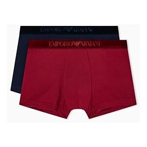 EM000253 EMPORIO ARMANI Męskie aksamitne Logoband 2-pak, niebieskie, XL, NIEBIESKI, XL EM000253 EMPORIO ARMANI Męskie aksamitne Logoband 2-pak, niebieskie, XL, NIEBIESKI, XL