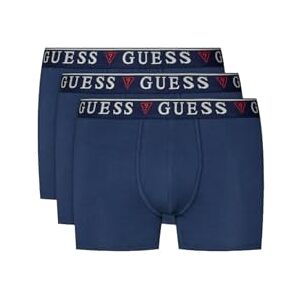 U97G01KCD31-D780 Guess Brian Hero Bokserki męskie 3-pak Brian Hero Boxer Trunk 3-pak (3 sztuki), Gone Wild Blue, M-L U97G01KCD31-D780 Guess Brian Hero Bokserki męskie 3-pak Brian Hero Boxer Trunk 3-pak (3 sztuki), Gone Wild Blue, M-L