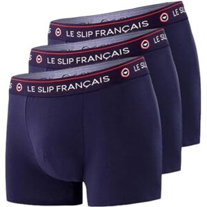 HSVSVP259PAC001 Le Slip Français Zestaw 3 bokserek, granatowy, rozmiar uniwersalny HSVSVP259PAC001 Le Slip Français Zestaw 3 bokserek, granatowy, rozmiar uniwersalny