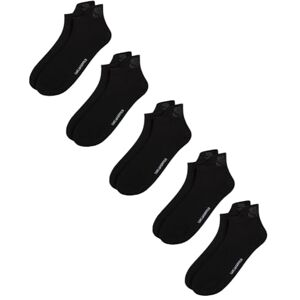 A4M47042 Karl Lagerfeld International B.V K/Kameo Logo Sneaker Sock 5 Pack Skarpetki, Czarny, 39-42 Męskie, Czarny (Black), 39-42 EU A4M47042 Karl Lagerfeld International B.V K/Kameo Logo Sneaker Sock 5 Pack Skarpetki, Czarny, 39-42 Męskie, Czarny (Black), 39-42 EU