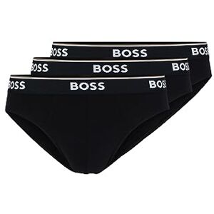 5032540200100-001 BOSS Męskie 3-pak klasyczne majtki ze stretchem o regularnym kroju, czarne, M (3 sztuki), Czarny, M 5032540200100-001 BOSS Męskie 3-pak klasyczne majtki ze stretchem o regularnym kroju, czarne, M (3 sztuki), Czarny, M