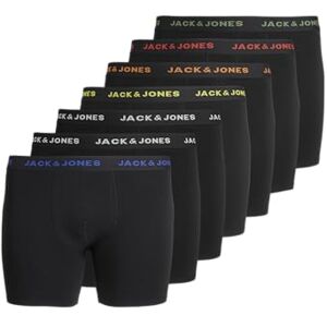 12268845 JACBASIC Trunks NOOS PLS, 7 sztuk, Czarny/opakowanie: czarny czarny czarny czarny czarny, 3XL duże rozmiary 12268845 JACBASIC Trunks NOOS PLS, 7 sztuk, Czarny/opakowanie: czarny czarny czarny czarny czarny, 3XL duże rozmiary