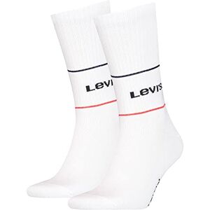 701210567 Levi's Logo Sport Unisex krótkie skarpety, Biały/niebieski/czerwony, 39 Regular 701210567 Levi's Logo Sport Unisex krótkie skarpety, Biały/niebieski/czerwony, 39 Regular
