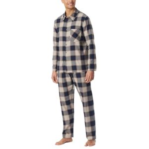 182029 Schiesser Piżama męska, długa, miękka tkanina Selected Premium Warming Piżama, Natur_, 56 182029 Schiesser Piżama męska, długa, miękka tkanina Selected Premium Warming Piżama, Natur_, 56