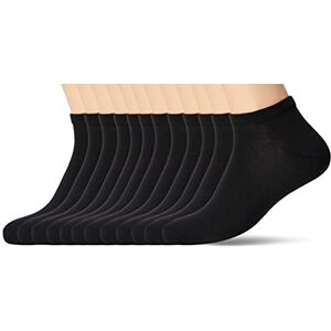 12-Pack Trainer Socks FM London 12-pak unisex skarpety sportowe do kostki skarpety sportowe dla mężczyzn i kobiet odpowiednie do biegania oddychające, wygodne i ergonomiczne, Czarny, 38.5-40.5 EU 12-Pack Trainer Socks FM London 12-pak unisex skarpety sportowe do kostki skarpety sportowe dla mężczyzn i kobiet odpowiednie do biegania oddychające, wygodne i ergonomiczne, Czarny, 38.5-40.5 EU