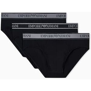 EM000258 EMPORIO ARMANI Męskie majtki CORE Logoband, 3-pak, czarne, L, Czarny, L EM000258 EMPORIO ARMANI Męskie majtki CORE Logoband, 3-pak, czarne, L, Czarny, L