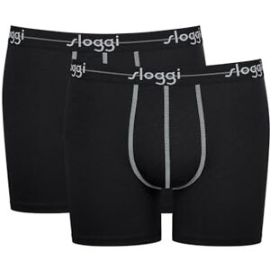 10206948 sloggi men Bielizna męska (2 sztuki), czarny, 4 10206948 sloggi men Bielizna męska (2 sztuki), czarny, 4