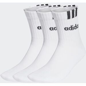 HT3437 adidas Zestaw 3 Par Skarpetki Liniowe 3-Paski, Skarpetki, Biały Czarny, L, Unisex-Adult HT3437 adidas Zestaw 3 Par Skarpetki Liniowe 3-Paski, Skarpetki, Biały Czarny, L, Unisex-Adult