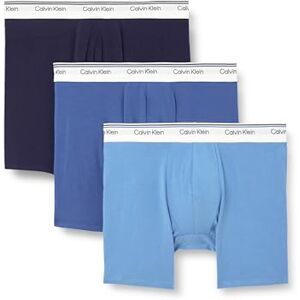 000NP2766AJTKM Calvin Klein Bokserki męskie (3 sztuki), Multi (Pct/Dft/Sil), M 000NP2766AJTKM Calvin Klein Bokserki męskie (3 sztuki), Multi (Pct/Dft/Sil), M
