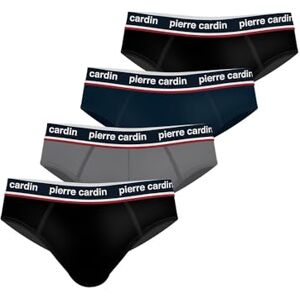 PCA1SCX4FRE1A2XL Majtki męskie z bawełny, bielizna męska, hipoalergiczne, wsparcie bez uciskania (zestaw 4 szt.), czarny, XXL PCA1SCX4FRE1A2XL Majtki męskie z bawełny, bielizna męska, hipoalergiczne, wsparcie bez uciskania (zestaw 4 szt.), czarny, XXL