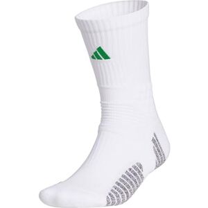 KOZ07 adidas Mezczyzni Crew Socks, white/team green, 45-48 KOZ07 adidas Mezczyzni Crew Socks, white/team green, 45-48