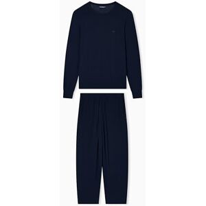 EM003373 EMPORIO ARMANI Męska piżama Tech Wool, niebieski, rozmiar S, Niebieski Armani, S EM003373 EMPORIO ARMANI Męska piżama Tech Wool, niebieski, rozmiar S, Niebieski Armani, S