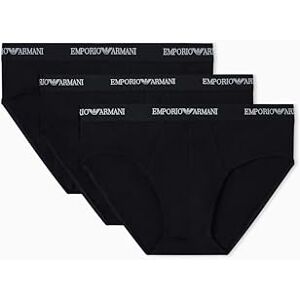 EM000258 EMPORIO ARMANI Męskie Core Logoband majtki 3-pak, czarne, XXL, Czarny/czarny/czarny, XXL EM000258 EMPORIO ARMANI Męskie Core Logoband majtki 3-pak, czarne, XXL, Czarny/czarny/czarny, XXL