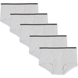 AEMCT22M5_White Amazon Essentials Męskie bawełniane majtki bez metki, 5 sztuk, białe, XXL AEMCT22M5_White Amazon Essentials Męskie bawełniane majtki bez metki, 5 sztuk, białe, XXL
