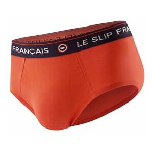 HSVSLI116ROU001 Le Slip Français Majtki wykonane w 100% z bawełny we Francji, Kolor: pomarańczowy, XL HSVSLI116ROU001 Le Slip Français Majtki wykonane w 100% z bawełny we Francji, Kolor: pomarańczowy, XL