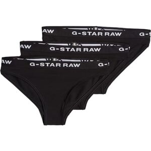 D23775 G-Star RAW List 3 Pakiet, Majtki, Bielizna Męska, Czarny (Black/Black/Black -d516-4248), XS D23775 G-Star RAW List 3 Pakiet, Majtki, Bielizna Męska, Czarny (Black/Black/Black -d516-4248), XS