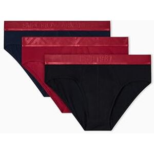 EM000258 EMPORIO ARMANI Męskie błyszczące majtki Logoband, 3-pak, niebieskie, XXL, NIEBIESKI, XXL EM000258 EMPORIO ARMANI Męskie błyszczące majtki Logoband, 3-pak, niebieskie, XXL, NIEBIESKI, XXL