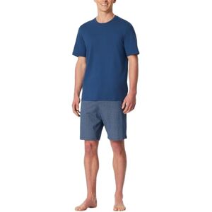 181157 Schiesser Męska piżama krótka okrągły dekolt zestaw Nightwear, grantowy, 50 181157 Schiesser Męska piżama krótka okrągły dekolt zestaw Nightwear, grantowy, 50