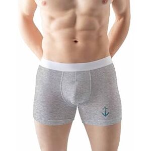 Green Fish Bokserki Briefs Mężczyźni, szary, M Green Fish Bokserki Briefs Mężczyźni, szary, M
