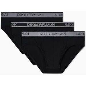EM000258 EMPORIO ARMANI Męskie majtki CORE Logoband, 3-pak, czarne, XXL, Czarny, XXL EM000258 EMPORIO ARMANI Męskie majtki CORE Logoband, 3-pak, czarne, XXL, Czarny, XXL
