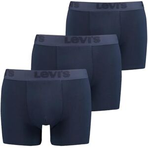 905045001 Levi's Męskie bokserki premium (3 sztuki) (3 sztuki) (3 sztuki), granatowy, M 905045001 Levi's Męskie bokserki premium (3 sztuki) (3 sztuki) (3 sztuki), granatowy, M