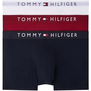 UM0UM03181 Tommy Hilfiger Męski bagażnik (3 sztuki), Pomarańczowy (Des Sky/Biały/Rouge), L UM0UM03181 Tommy Hilfiger Męski bagażnik (3 sztuki), Pomarańczowy (Des Sky/Biały/Rouge), L