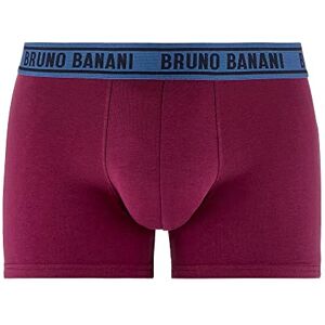 2201-2601/4694 S bruno banani Męskie szorty Vino bokserki, czerwone wino, niebieski., S 2201-2601/4694 S bruno banani Męskie szorty Vino bokserki, czerwone wino, niebieski., S