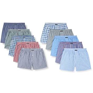 LE150 Lower East Boxer dla Mężczyzn- Business / małe czeki (10er Pack) LE150 Lower East Boxer dla Mężczyzn- Business / małe czeki (10er Pack)