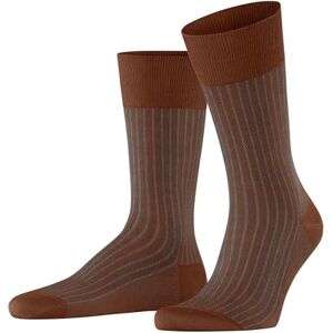 13379 FALKE Mężczyźni Skarpety Oxford Stripe M So Bawełna z wzorem 1 Para, Brązowy Terracotta 5035, 39-40 13379 FALKE Mężczyźni Skarpety Oxford Stripe M So Bawełna z wzorem 1 Para, Brązowy Terracotta 5035, 39-40
