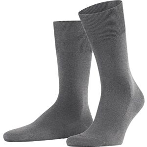 14468 FALKE Mężczyźni Skarpety ClimaWool M So Lyocell Wełna jednokolorowe 1 Para, Szary Light Grey Melange 3216, 45-46 14468 FALKE Mężczyźni Skarpety ClimaWool M So Lyocell Wełna jednokolorowe 1 Para, Szary Light Grey Melange 3216, 45-46
