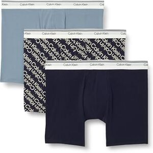 000NP2766ASKDL Calvin Klein Bokserki męskie (3 sztuki), Niebieski (Faded Denim/Bold Track Logo/Shorel), L 000NP2766ASKDL Calvin Klein Bokserki męskie (3 sztuki), Niebieski (Faded Denim/Bold Track Logo/Shorel), L