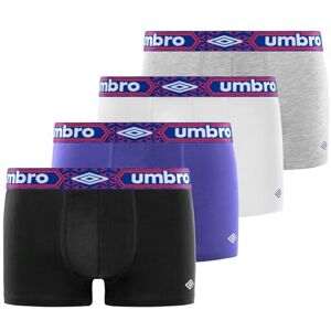 UMB1BCX4AS62XL Bokserki męskie z bawełny, bokserki męskie, miękkie i hipoalergiczne (zestaw 4 szt.), czarny, XXL UMB1BCX4AS62XL Bokserki męskie z bawełny, bokserki męskie, miękkie i hipoalergiczne (zestaw 4 szt.), czarny, XXL