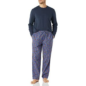 AEM20056F21-PNT25-X-Small Amazon Essentials Męska piżama flanelowa (dostępna w dużych i wysokich), granatowa wiewiórka, XS AEM20056F21-PNT25-X-Small Amazon Essentials Męska piżama flanelowa (dostępna w dużych i wysokich), granatowa wiewiórka, XS