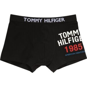 Tommy Hilfiger Męskie bokserki, All Over Print Pryor Print Boyshort/ 1U87901368, Czarny (990 Black), 56 Tommy Hilfiger Męskie bokserki, All Over Print Pryor Print Boyshort/ 1U87901368, Czarny (990 Black), 56