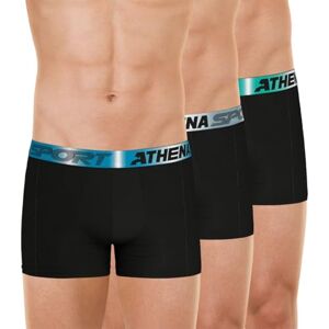 LC29 2600 Athena Bokserki męskie Zestaw 3 sztuk Sport Odor Control Oeko-Tex Bawełna Antyzapachowa LC29 2600 Athena Bokserki męskie Zestaw 3 sztuk Sport Odor Control Oeko-Tex Bawełna Antyzapachowa