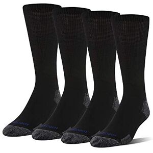MP8610SD04CS013C-02-013-Shoe Size: 12-15 MediPeds Męskie skarpety Nanoglide Crew Socks, 4-pak, Czarny/Szary, XL MP8610SD04CS013C-02-013-Shoe Size: 12-15 MediPeds Męskie skarpety Nanoglide Crew Socks, 4-pak, Czarny/Szary, XL