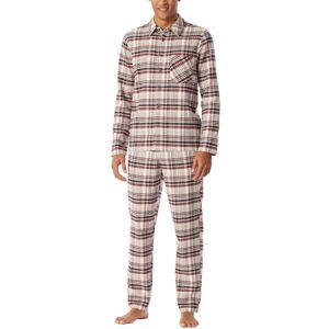 182123 Schiesser Męska piżama długa z listwą guzikową, flanelowy zestaw piżamowy, Multicolor 2_, 56 182123 Schiesser Męska piżama długa z listwą guzikową, flanelowy zestaw piżamowy, Multicolor 2_, 56