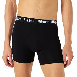 HIK0021AM_Black/Grey/Black/White HIKARO Bokserki męskie (10 sztuk), Wielokolorowy (czarny/szary/czarny/biały), 50 HIK0021AM_Black/Grey/Black/White HIKARO Bokserki męskie (10 sztuk), Wielokolorowy (czarny/szary/czarny/biały), 50