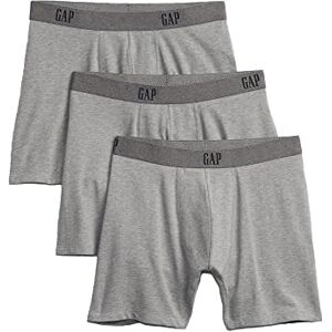 701135 GAP Mens 3-pack Boxer Brief Underpants Underwear, Heather Grey, Medium US 701135 GAP Mens 3-pack Boxer Brief Underpants Underwear, Heather Grey, Medium US