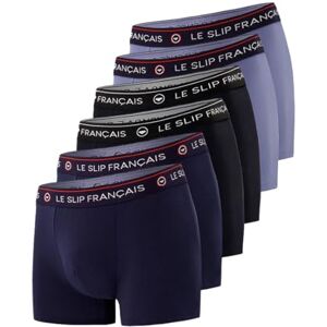 HSVSVP262PAC001 Le Slip Français Zestaw 6 bokserek, Granatowy Czarny Niebieski, rozmiar uniwersalny HSVSVP262PAC001 Le Slip Français Zestaw 6 bokserek, Granatowy Czarny Niebieski, rozmiar uniwersalny