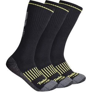 TB302378TD Timberland PRO męskie skarpetki drużynowe 3-pak Crew Socks czarne, 3 sztuki, rozmiar XL TB302378TD Timberland PRO męskie skarpetki drużynowe 3-pak Crew Socks czarne, 3 sztuki, rozmiar XL
