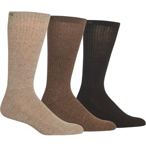 CM102PK-273-SS 6-12/SS 10-13 Chaps Men's Assorted Solid Mock Rib Casual Crew Socks (3 Pack), Khaki, Shoe 6-12/Sock Size 10-13 CM102PK-273-SS 6-12/SS 10-13 Chaps Men's Assorted Solid Mock Rib Casual Crew Socks (3 Pack), Khaki, Shoe 6-12/Sock Size 10-13