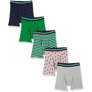 S17AE80004-MulIC-Medium Amazon Essentials Men's Bokserki bez metek, Pack of 5, Kropki/Lód na patyku/Pasek/Szary wrzos/Zielony, M S17AE80004-MulIC-Medium Amazon Essentials Men's Bokserki bez metek, Pack of 5, Kropki/Lód na patyku/Pasek/Szary wrzos/Zielony, M