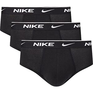 0000KE1006 Nike Underwear Mężczyźni Essential Briefs Zestaw 3 sztuki – Wygodny krój, Elastyczny pas, Do noszenia na co dzień i uprawiania sportu, Black, S 0000KE1006 Nike Underwear Mężczyźni Essential Briefs Zestaw 3 sztuki – Wygodny krój, Elastyczny pas, Do noszenia na co dzień i uprawiania sportu, Black, S