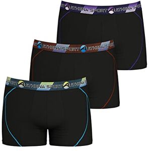 LN24 2300 Bielizna męska ATHENA, Czarny/Czarny/Czarny, XXL LN24 2300 Bielizna męska ATHENA, Czarny/Czarny/Czarny, XXL