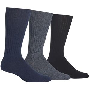 CM101PK-412-SS 6-12/SS 10-13 Chaps Men's Assorted Rib Dress Crew Socks (3 Pack), denim Shoe Size 6-12/Sock Size 10-13 CM101PK-412-SS 6-12/SS 10-13 Chaps Men's Assorted Rib Dress Crew Socks (3 Pack), denim Shoe Size 6-12/Sock Size 10-13