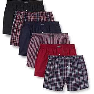 LE150 Lower East Boxer dla Mężczyzn- Granatowy/Czarny/Burgundowy(6er Pack) LE150 Lower East Boxer dla Mężczyzn- Granatowy/Czarny/Burgundowy(6er Pack)