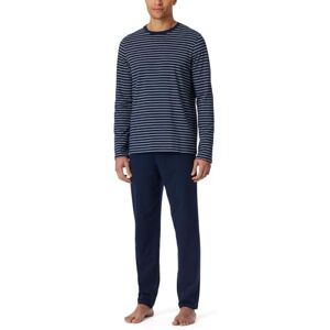 182197 Schiesser Piżama męska długa zestaw Nightwear, Admiral_, 54 182197 Schiesser Piżama męska długa zestaw Nightwear, Admiral_, 54