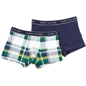 Tommy Hilfiger Męskie szorty, 2 sztuki w opakowaniu, 1U87900548 / Marcel 2 sztuki, Zielony (Evergreen-pt/Check), 56 Tommy Hilfiger Męskie szorty, 2 sztuki w opakowaniu, 1U87900548 / Marcel 2 sztuki, Zielony (Evergreen-pt/Check), 56